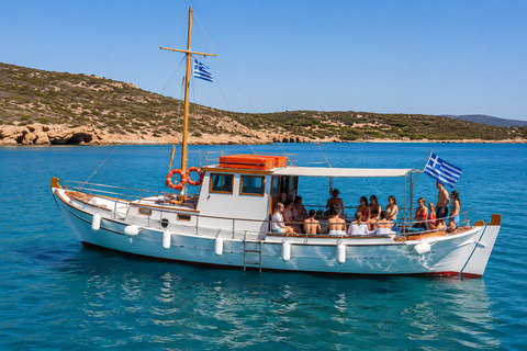 Paros: Naoussa Bay Cruise with Swim Stops and Sunset Option