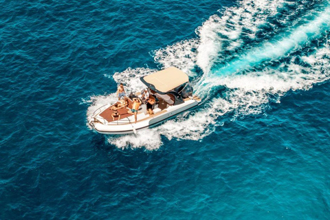 马耳他私人游艇：蓝泻湖、科米诺岛与海洞探险科米诺岛与蓝礁湖2小时小艇环岛游