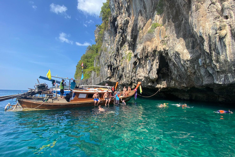 Ko Lanta: Passeio de barco de cauda longa pelas ilhas com almoço buffet