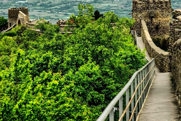 From Tbilisi: Kakheti tasting 8 wine,Sighnaghi Bodbe,Telavi Tbilisi: Kakheti Wine Tour with Churchkhela Masterclass
