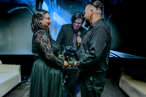 Las Vegas: Ceremonia ślubna w nawiedzonym domu + zdjęcia