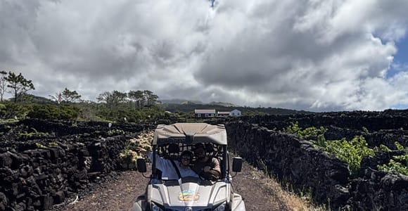 Buggy tour through the vineyards of Pico Island