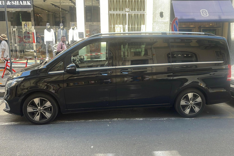 Milan Transfer from city to Serravalle Design Outlet MINIVAN