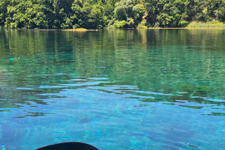 Sarande: Blue Eye Kayak Walking tour & Lekuresi Castle NO KAYAK,Blue Eye Basic Visit – Transport & Free Time