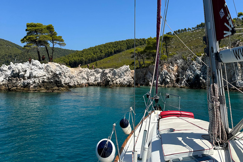 Skopelos: Full-Day Sailing Cruise to Alonissos & Marine Park