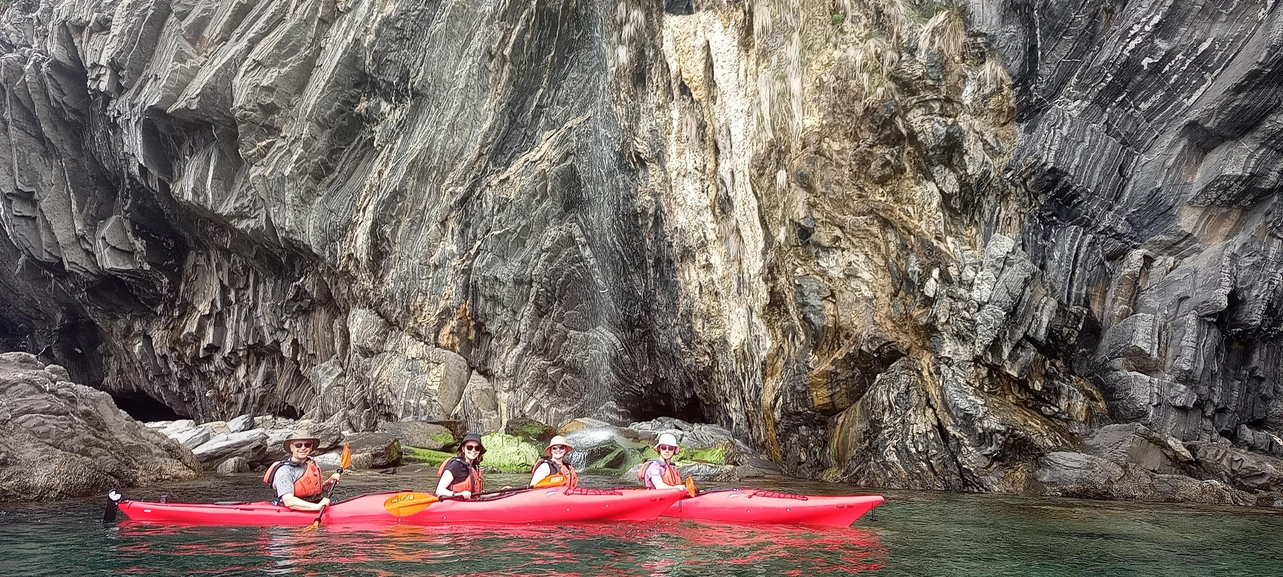 Cinque Terre: Geführte Kajak-Tour