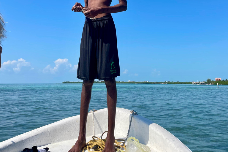 Från Caye Caulker: Snorklingstur i marinreservatetFrån Caye Caulker: Marine Reserve 3,5 timmars snorkeltur