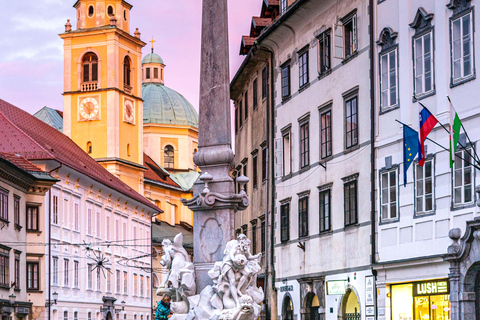 O melhor de Ljubljana: Excursão particular com um guia natural de Liubliana