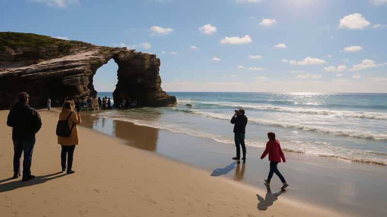 Cathedrals Beach and Lugo: Private Tour from Santiago to Northern Galicia