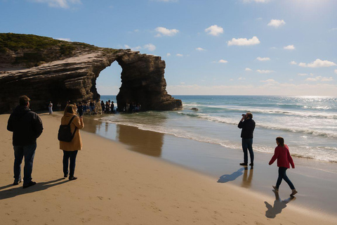 Cathedrals Beach and Lugo: Private Sightseeing Tour from Santiago to Northern Galicia Cathedrals Beach and Lugo: Private Tour from Santiago to Northern Galicia