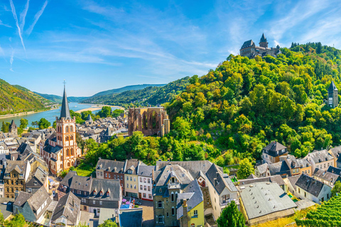 Excursion privée d&#039;une journée de Francfort à la vallée du Rhin et retour