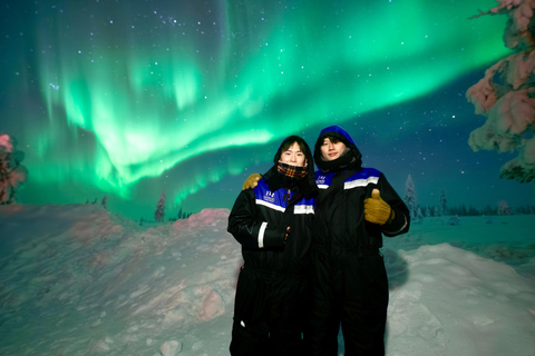 Rovaniemi: Guaranteed Northern Lights Photo Tour Guaranteed Northern Lights Photo Tour with Van (2-8 people)