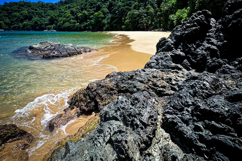 Snorkel e churrasco na costa