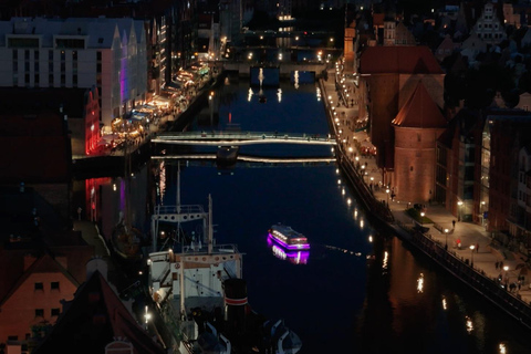 Gdańsk: River Cruise on Motlawa with Meal and Drink Romantic Cruise