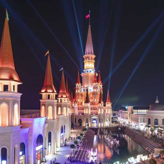 From Alanya: Land of Legends Night Show with Hotel Transfers