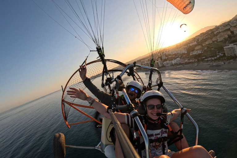 Paratrike flight in Malaga