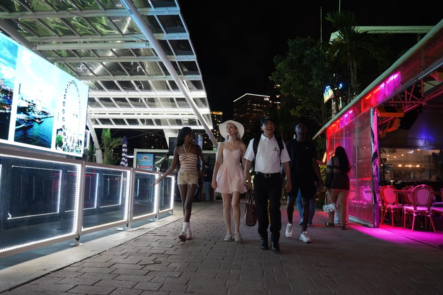 Miami Premium Driving Night Tour with Skyviews Wheel Ride