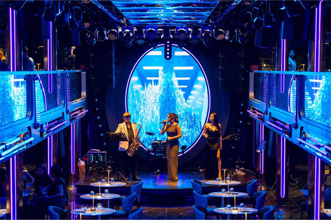 New Super Galaxy Chao Phraya Dinner Cruise from ICONSIAM Rooftop or Bow Open-Air 360° Seat