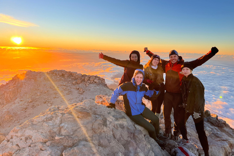 Tenerife: Wandeling op de Teide om de zonsopgang of zonsondergang te zienTenerife: Wandel 's nachts over de Teide om de zonsopgang te zien