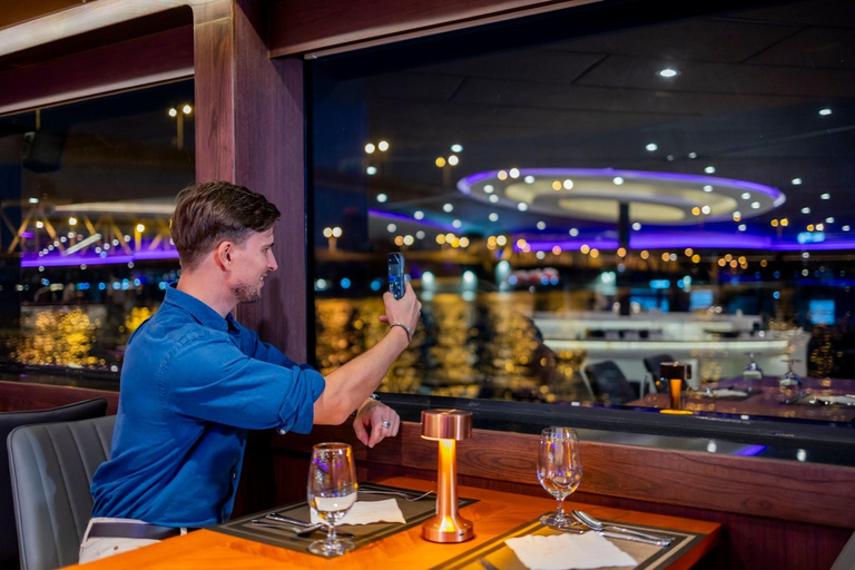 Bangkok: Cena Crucero Buffet Opulencia con Espectáculo de Danza