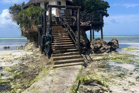 Zanzibar: Salaam Cave Turtle Swim & Dine The rock restaurant Excursions with transfer