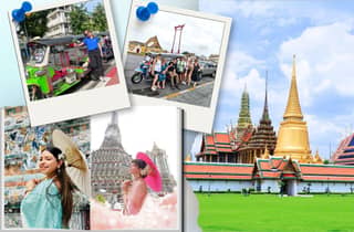 Ikonen von Bangkok, Thai-Kostüm, Großer Palast & Tuk-Tuk-Abenteuer