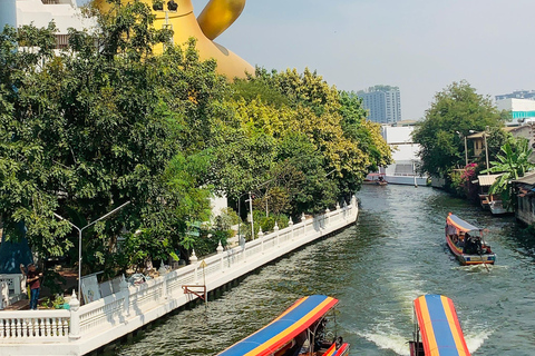 Bangkok: 2 hrs Private Longtail Boat Canal Tour & Big Buddha