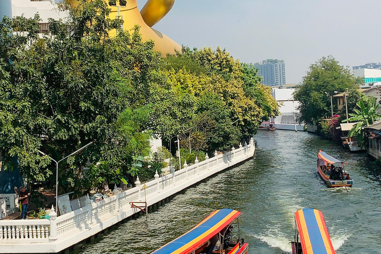 Bangkok: 2 hrs Private Longtail Boat Canal Tour & Big Buddha