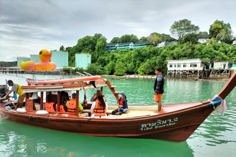 Phuket: Coral Island Luxury Long Tail Boat Half-Day Tour Shared Tour With Hotel Pickup