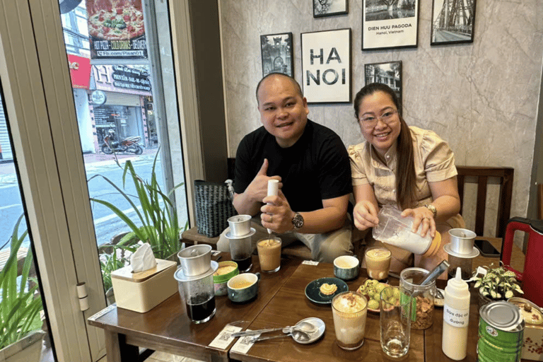 Atelier sur le café à l&#039;œuf de Hanoi : Maîtriser 6 cafés de marque