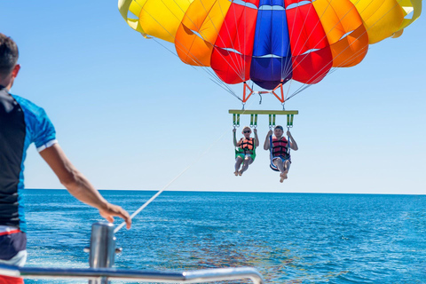 St. Julian's: Parasailing Flight with Photos and Videos