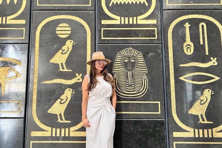 Pyramiden, Sphinx und das Große Ägyptische Museum mit weiblicher Führung