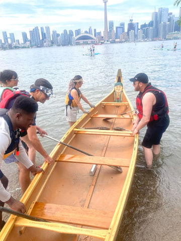 Morning Paddle on Toronto Islands