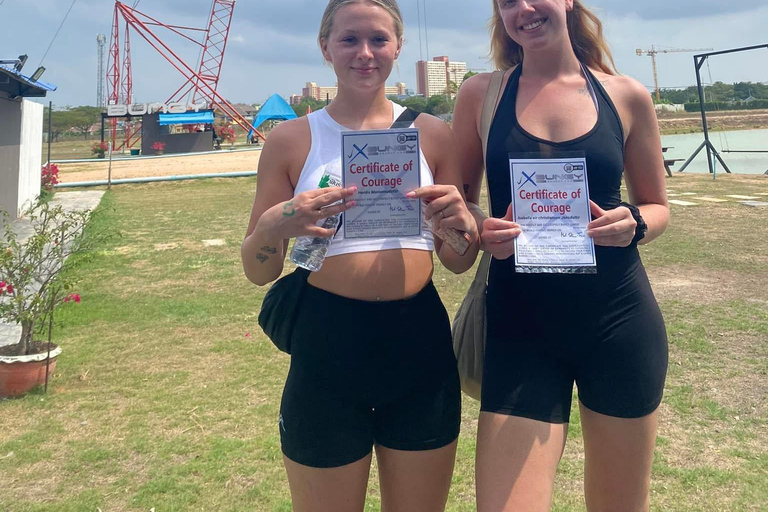 Pattaya: Tallest 60m Bungy Jump in Thailand over the Lake