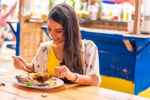 Cartagena: Playa Blanca BARU ALL INCLUSIVE+seafood casserole