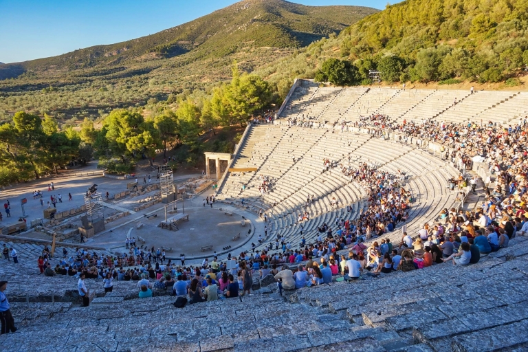 Van Athene: Ontdek het oude Griekenland 4-daagse tourVan Athene: Ontdek het oude Griekenland 4-daagse tour in het Spaans
