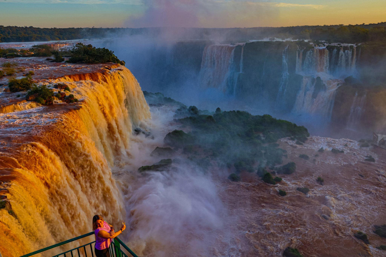 Iguazu-Wasserfälle: Premium 1-Tages-Tour auf der brasilianischen und argentinischen Seite