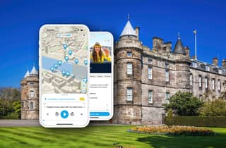 Edinburgh Royal Mile Audioguide & HO-HO-Bustour-Option