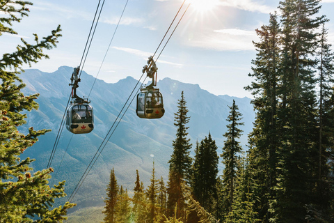 Banff : 1 journée en télécabine, Lake Louise et Moraine Lake