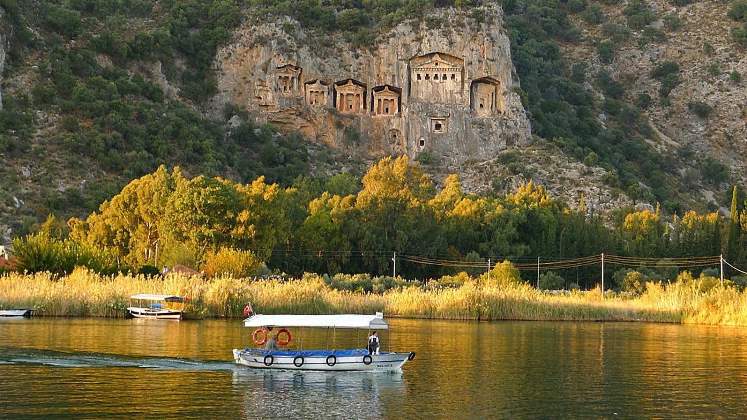 Marmaris: Flussfahrt nach Dalyan mit Mittagessen & Iztuzu-Strand