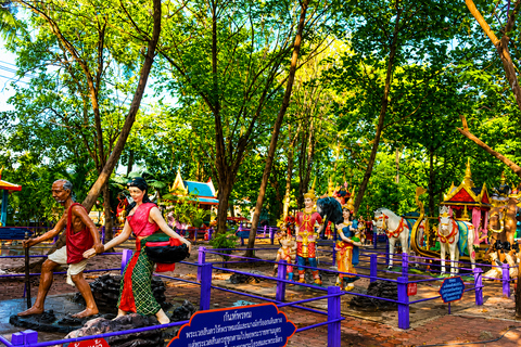 Bangkok: Giant Buddha & Ayutthaya Afterlife Tour Round Trip Transportation & Guide