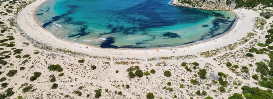 De Kalamata: randonnée d'une journée à la lagune de Gialova avec dîner