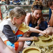 Hanoi to BatTrang: Motorbike or Cycling & Pottery Experience Hanoi to BatTrang: Motorbike or Cycling & Pottery Experience