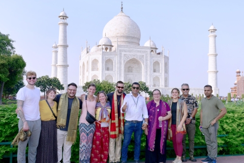 Points forts d'Agra avec visite de la réserve d'éléphants de Sos