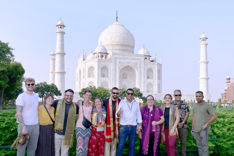 Points forts d'Agra avec visite de la réserve d'éléphants de Sos