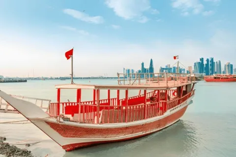 Ab Doha: Traditionelle Dhow-Kreuzfahrt mit Abholung und Rücktransfer