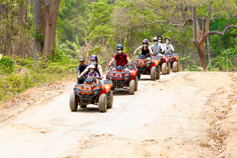 Phuket: Zipline Flying Higher Than Hawk with ATV OptionZipline 18 Platform and ATV ride