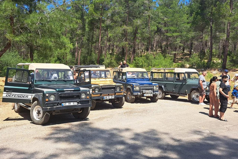 Bodrum: Jeep Safari with Turtle Lake Visit & Lunch