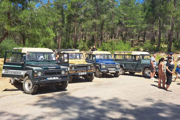 Bodrum: Jeep Safari with Turtle Lake Visit & Lunch
