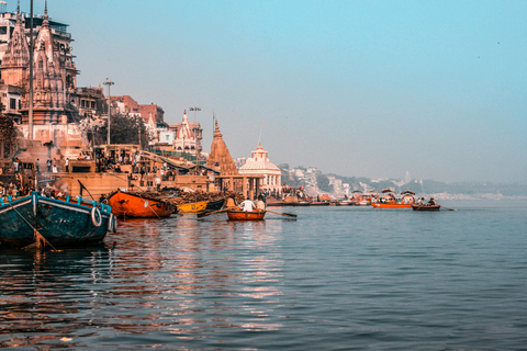 Varanasi: Ganges River Sunrise båtresa med Sarnath Tour